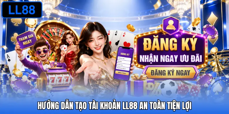 Hướng dẫn tạo tài khoản LL88 an toàn tiện lợi